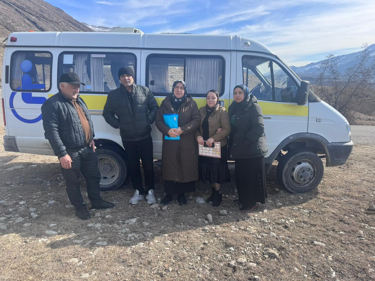Мобильная бригада Гергебильского района: социальная помощь приходит в отдаленные села