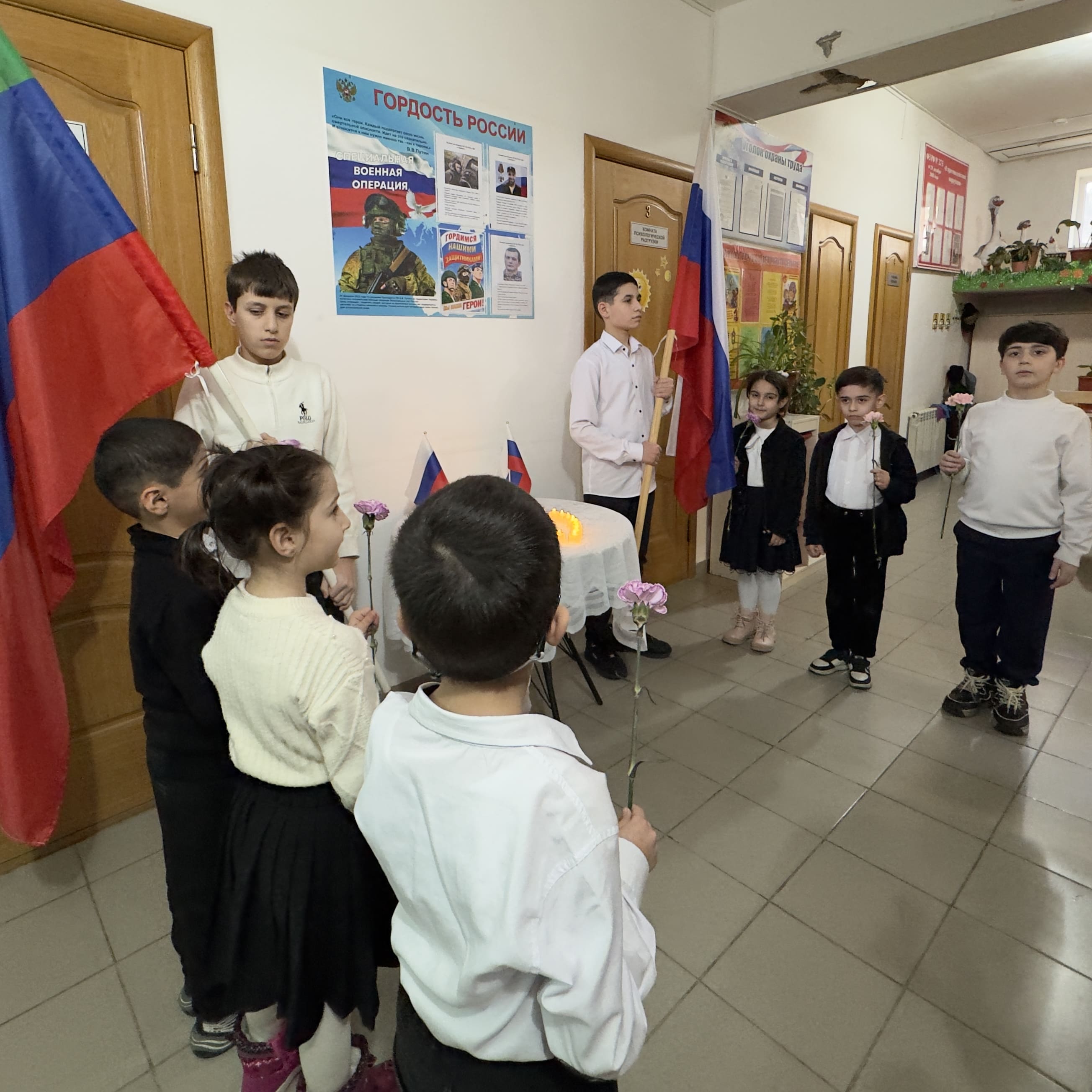 В Дербенте почтили память воспитанников, павших в зоне СВО