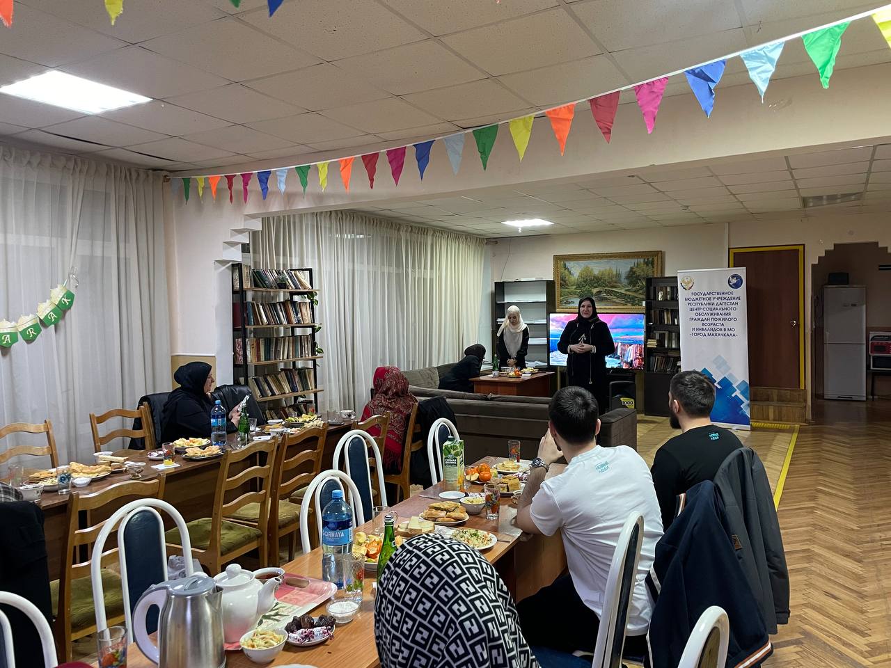 В Махачкале почтили память героев и поддержали семьи участников СВО в священный месяц Рамадан