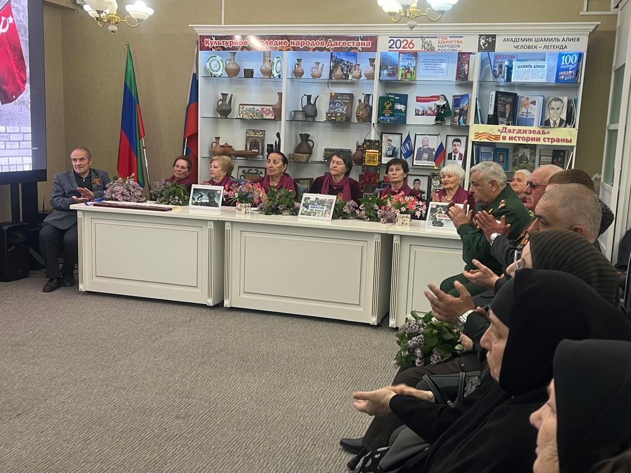 Встреча под символичным названием «Код Победы: Вера. Мужество. Единство»