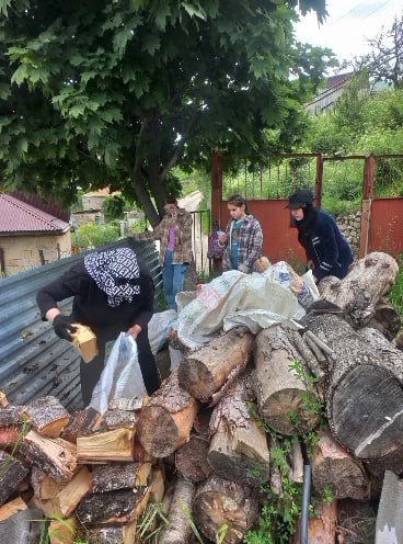 Неделя добрых дел: школьники села Бацада в роли социальных помощников